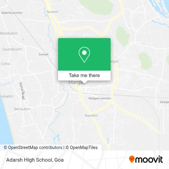 Adarsh High School map