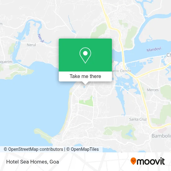 Hotel Sea Homes map