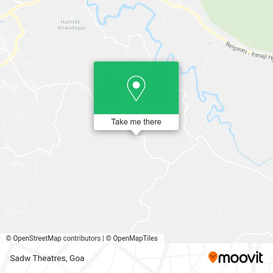 Sadw Theatres map