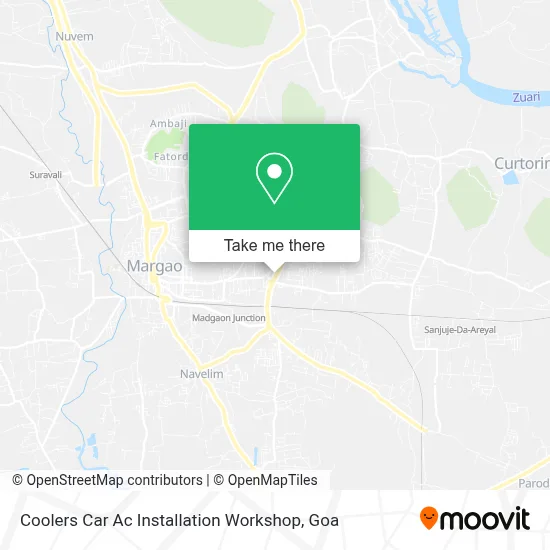 Coolers Car Ac Installation Workshop map
