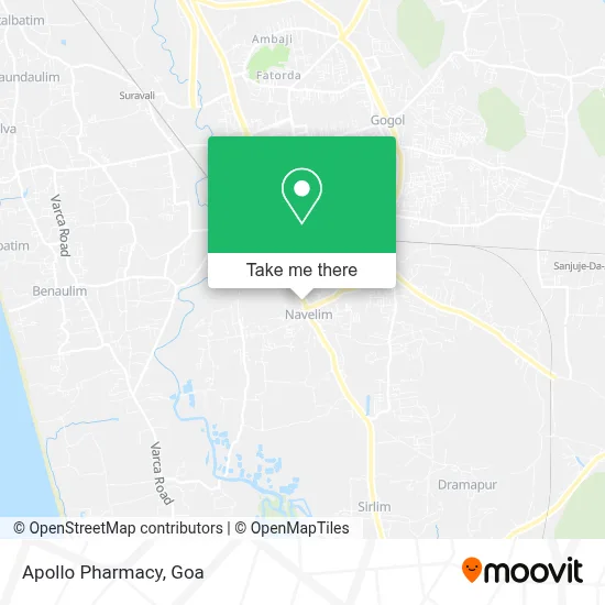 Apollo Pharmacy map