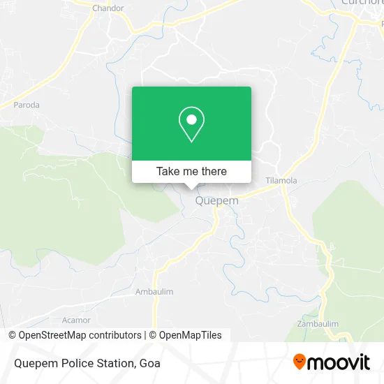 Quepem Police Station map
