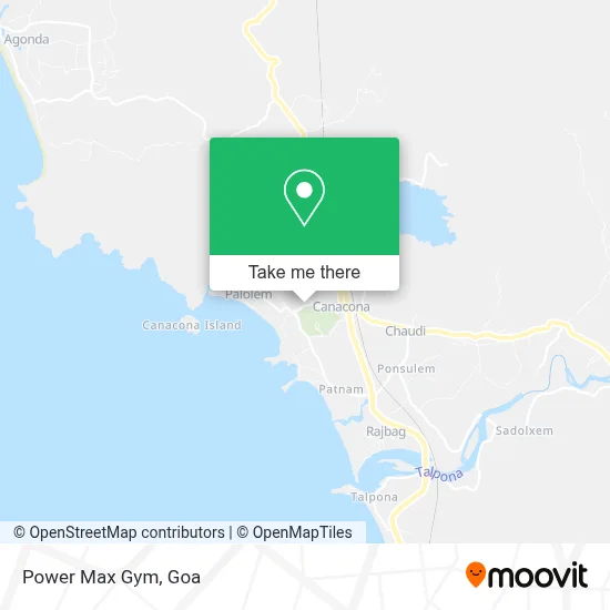 Power Max Gym map