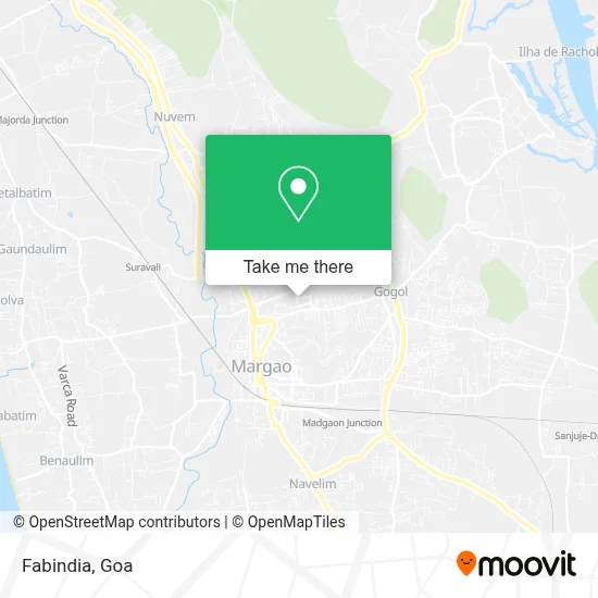 Fabindia map