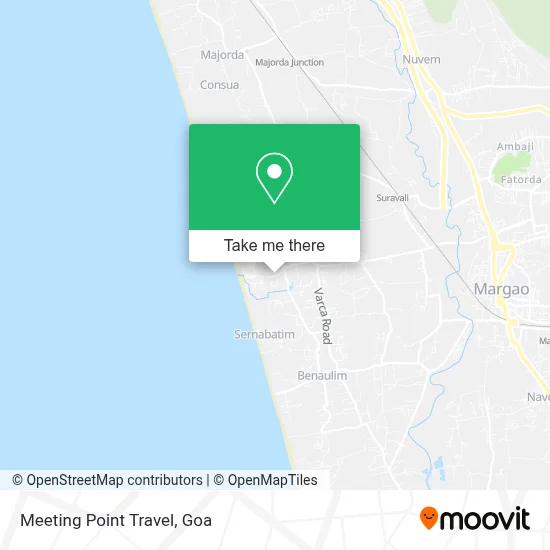 Meeting Point Travel map