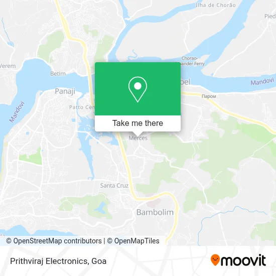 Prithviraj Electronics map