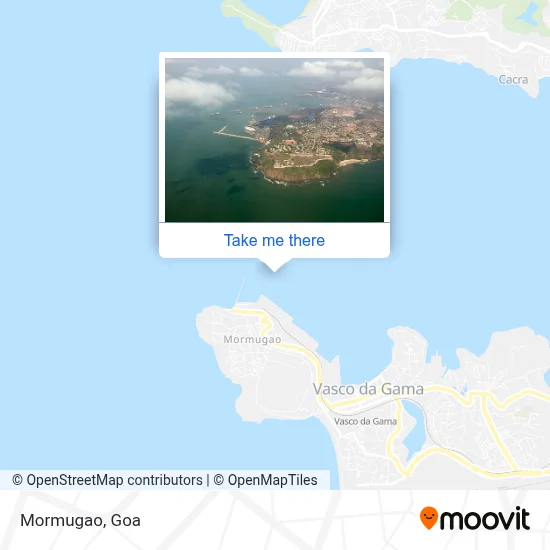 Mormugao map