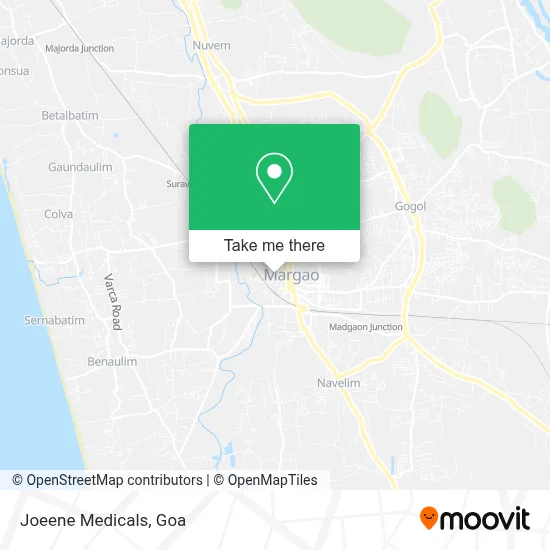 Joeene Medicals map