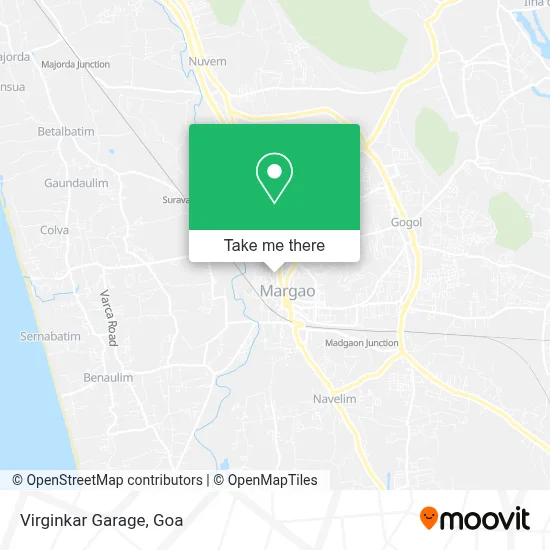 Virginkar Garage map