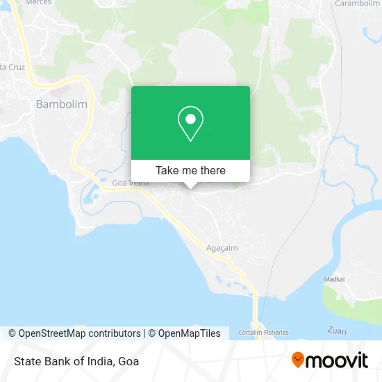State Bank Of India map