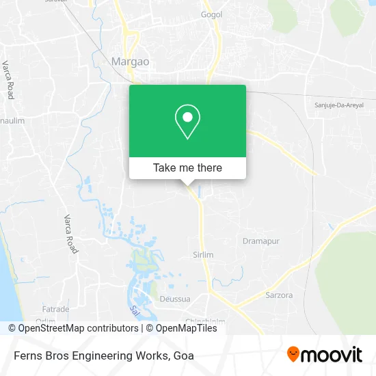 Ferns Bros Engineering Works map