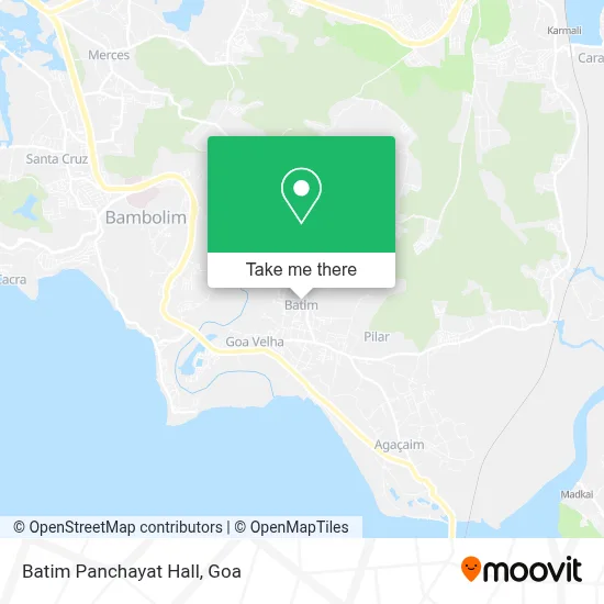 Batim Panchayat Hall map