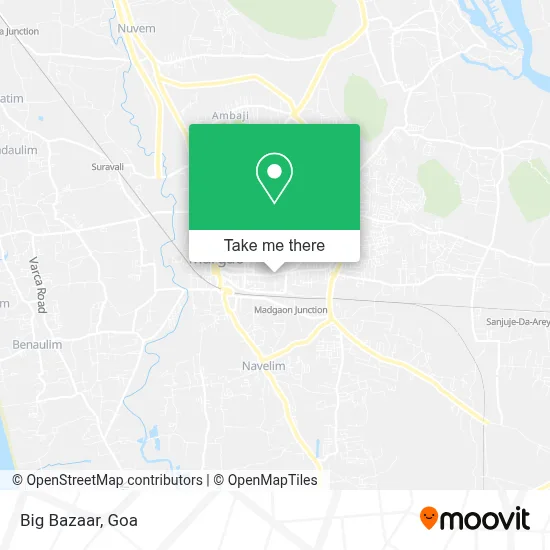 Big Bazaar map