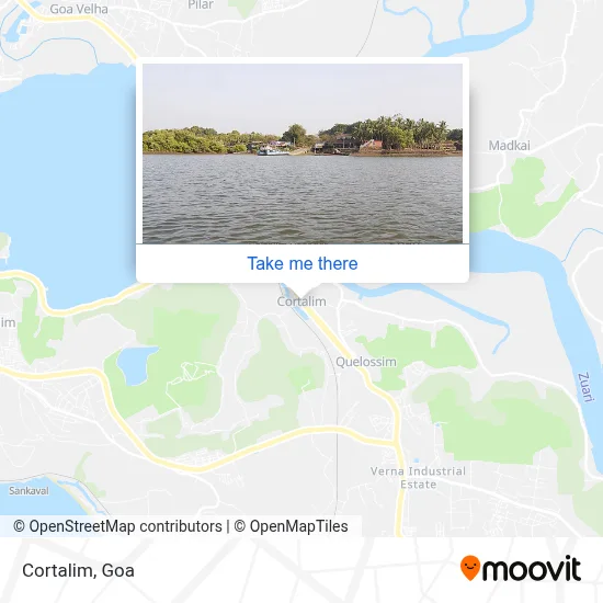 Cortalim map