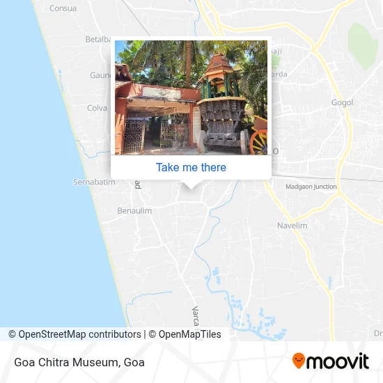 Goa Chitra Museum map