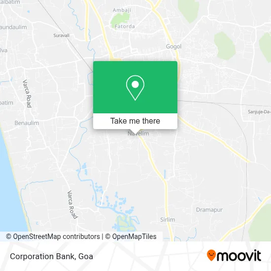 Corporation Bank map