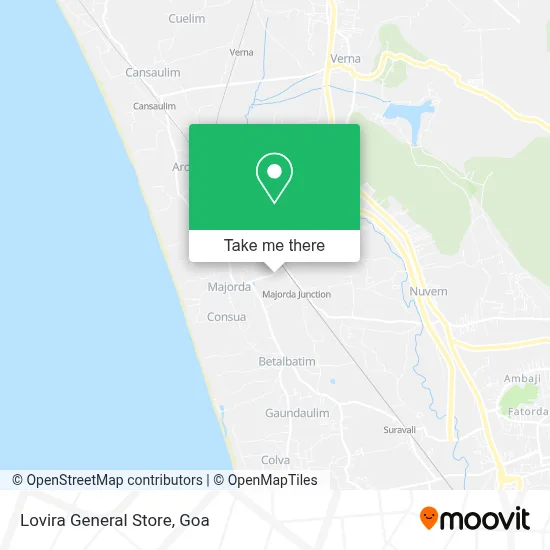 Lovira General Store map