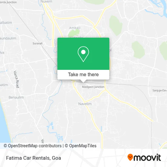 Fatima Car Rentals map