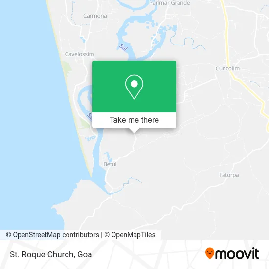 St. Roque Church map