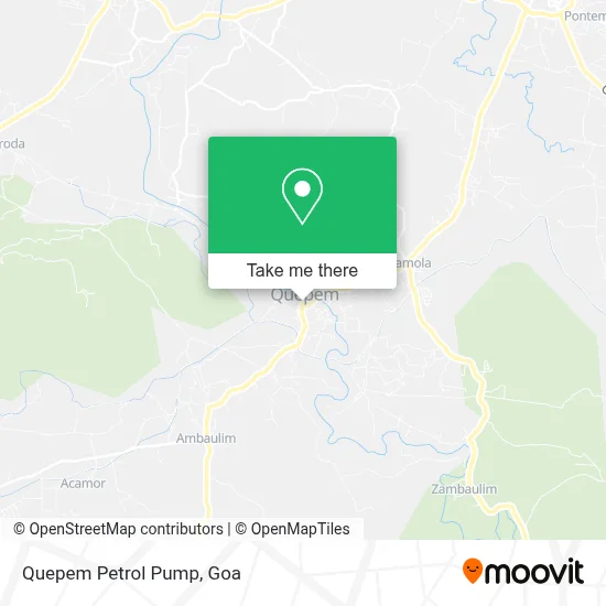 Quepem Petrol Pump map