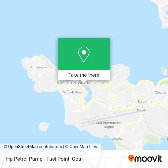 Hp Petrol Pump - Fuel Point map