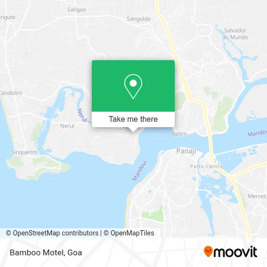 Bamboo Motel map