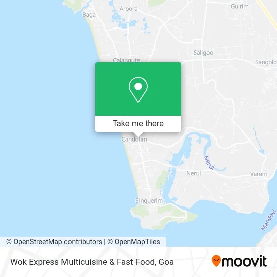 Wok Express Multicuisine & Fast Food map