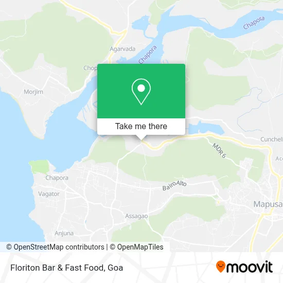 Floriton Bar & Fast Food map