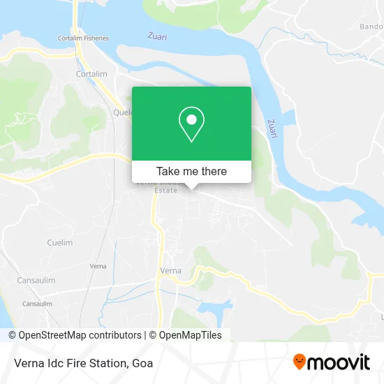 Verna Idc Fire Station map