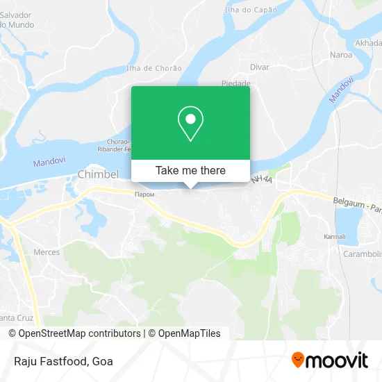 Raju Fastfood map