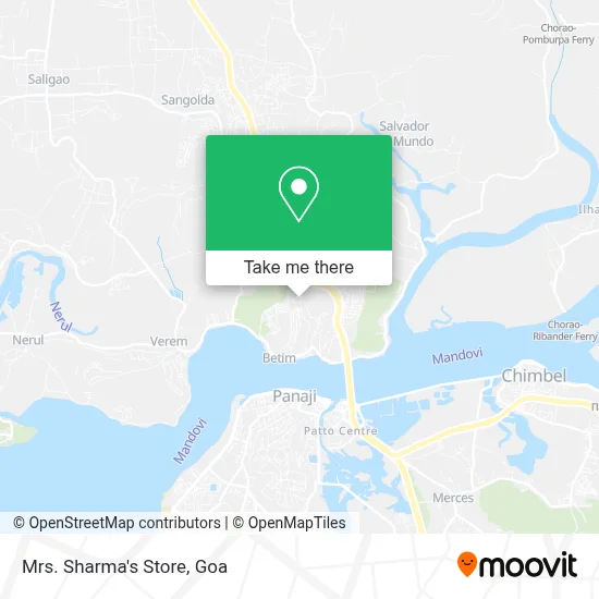 Mrs. Sharma's Store map