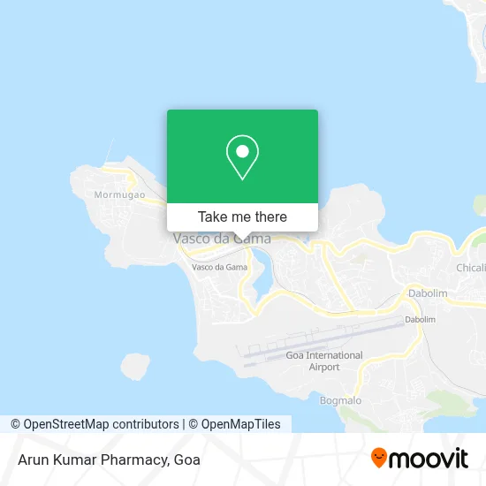 Arun Kumar Pharmacy map