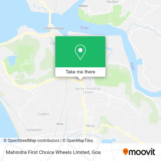 Mahindra First Choice Wheels Limited map
