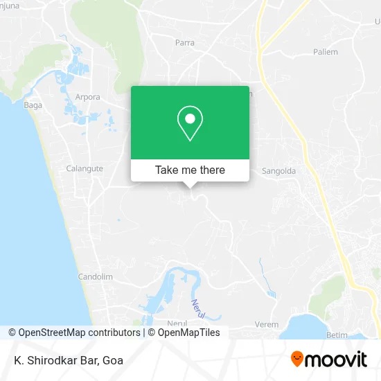 K. Shirodkar Bar map