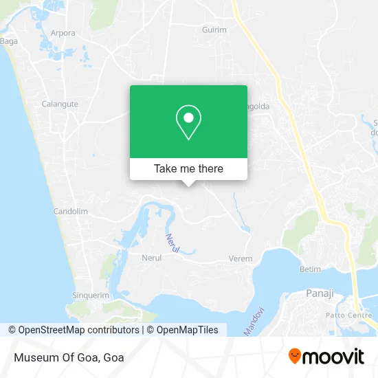 Museum Of Goa map