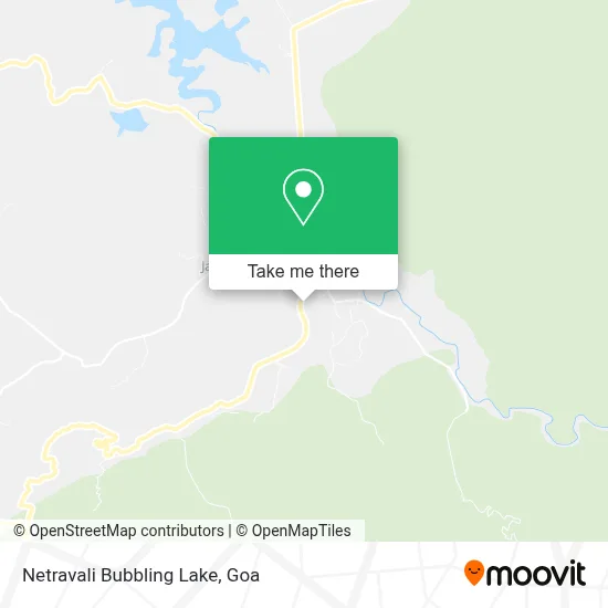 Netravali Bubbling Lake map