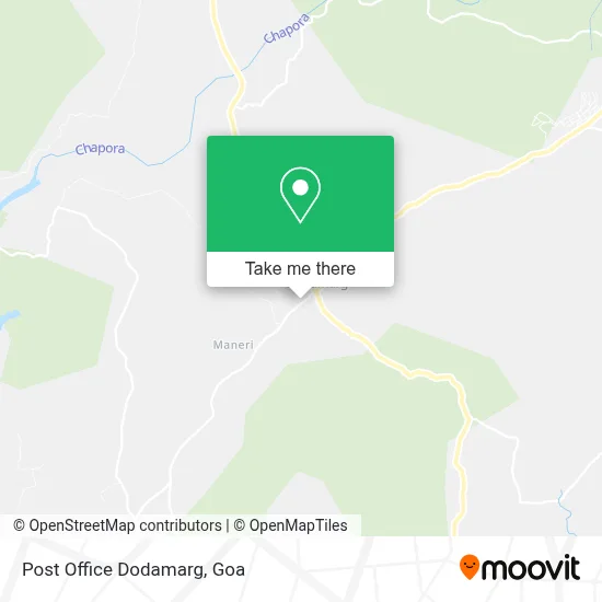 Post Office Dodamarg map