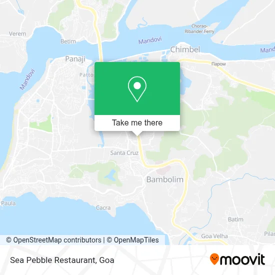 Sea Pebble Restaurant map