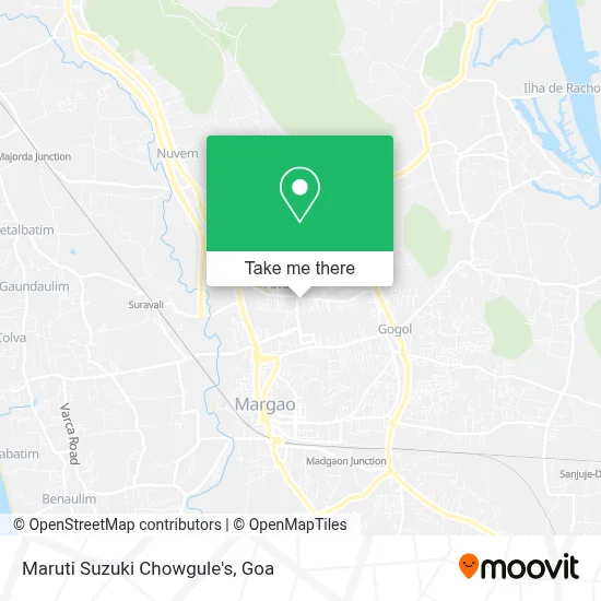 Maruti Suzuki Chowgule's map