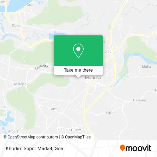 Khorlim Super Market map