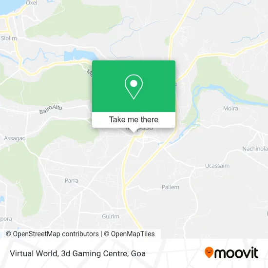 Virtual World, 3d Gaming Centre map