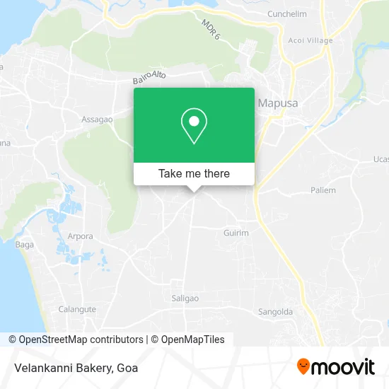 Velankanni Bakery map