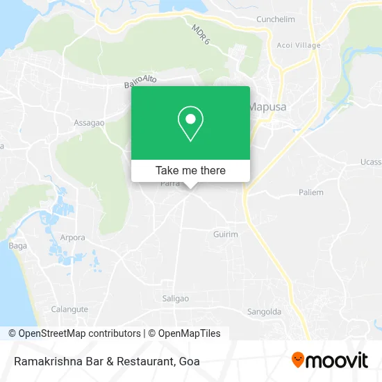 Ramakrishna Bar & Restaurant map
