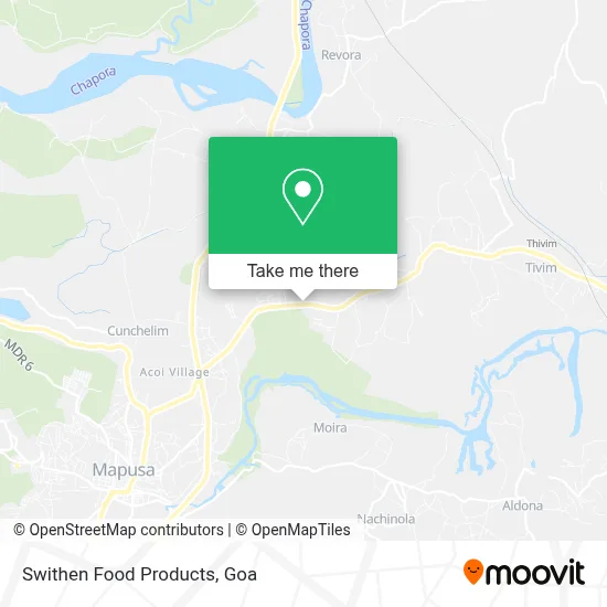 Swithen Food Products map