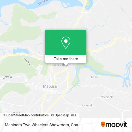Mahindra Two Wheelers Showroom map