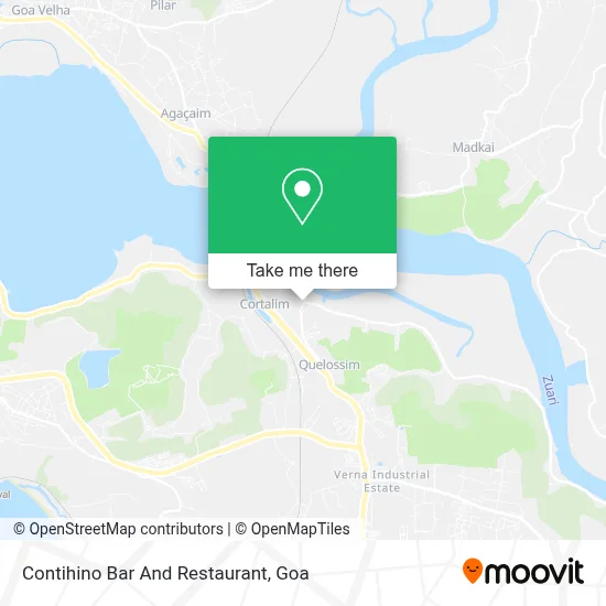 Contihino Bar And Restaurant map
