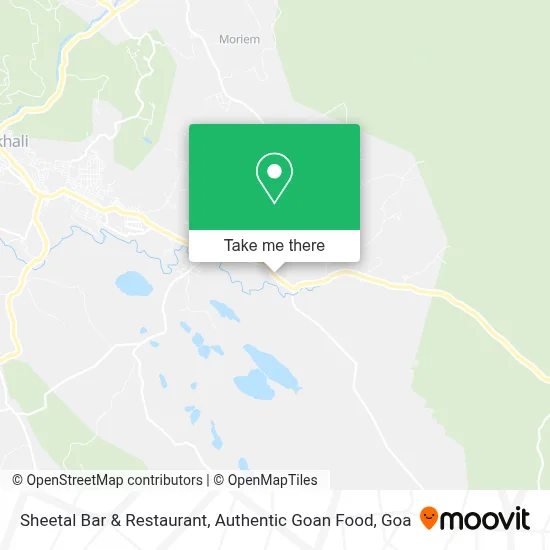 Sheetal Bar & Restaurant, Authentic Goan Food map