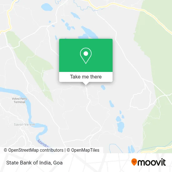 State Bank Of India map