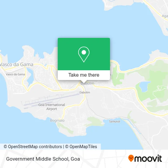 Government Middle School map