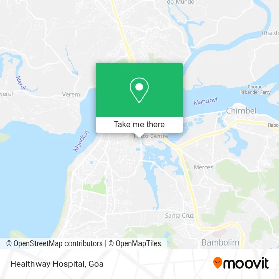 Healthway Hospital map